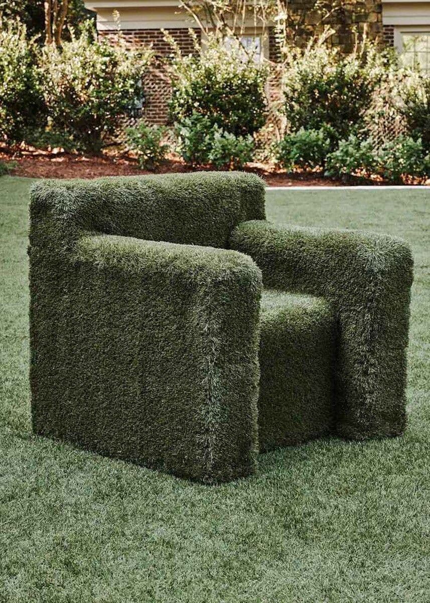 Grass Club Chair view 1