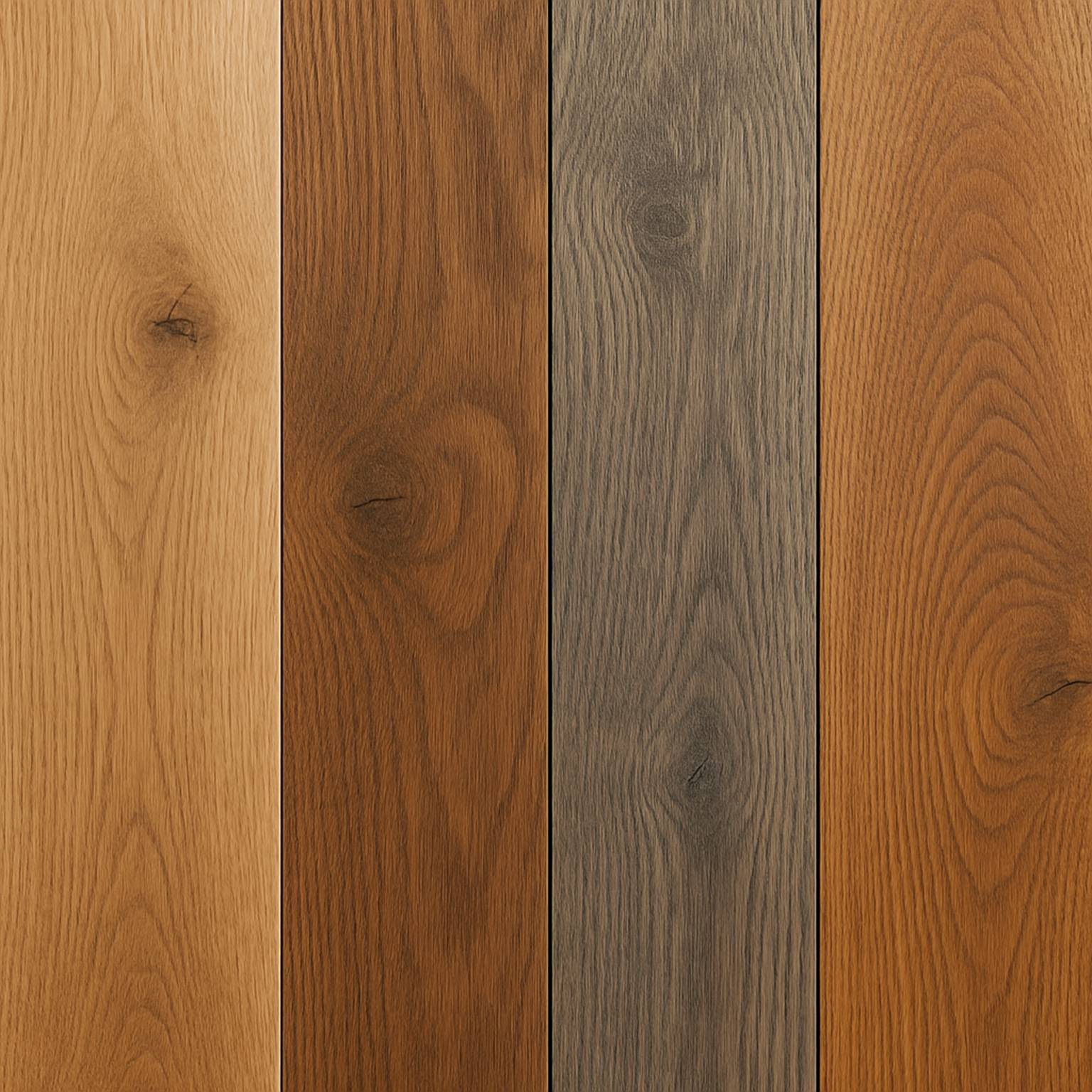 Oil-based polyurethane finish on wood flooring