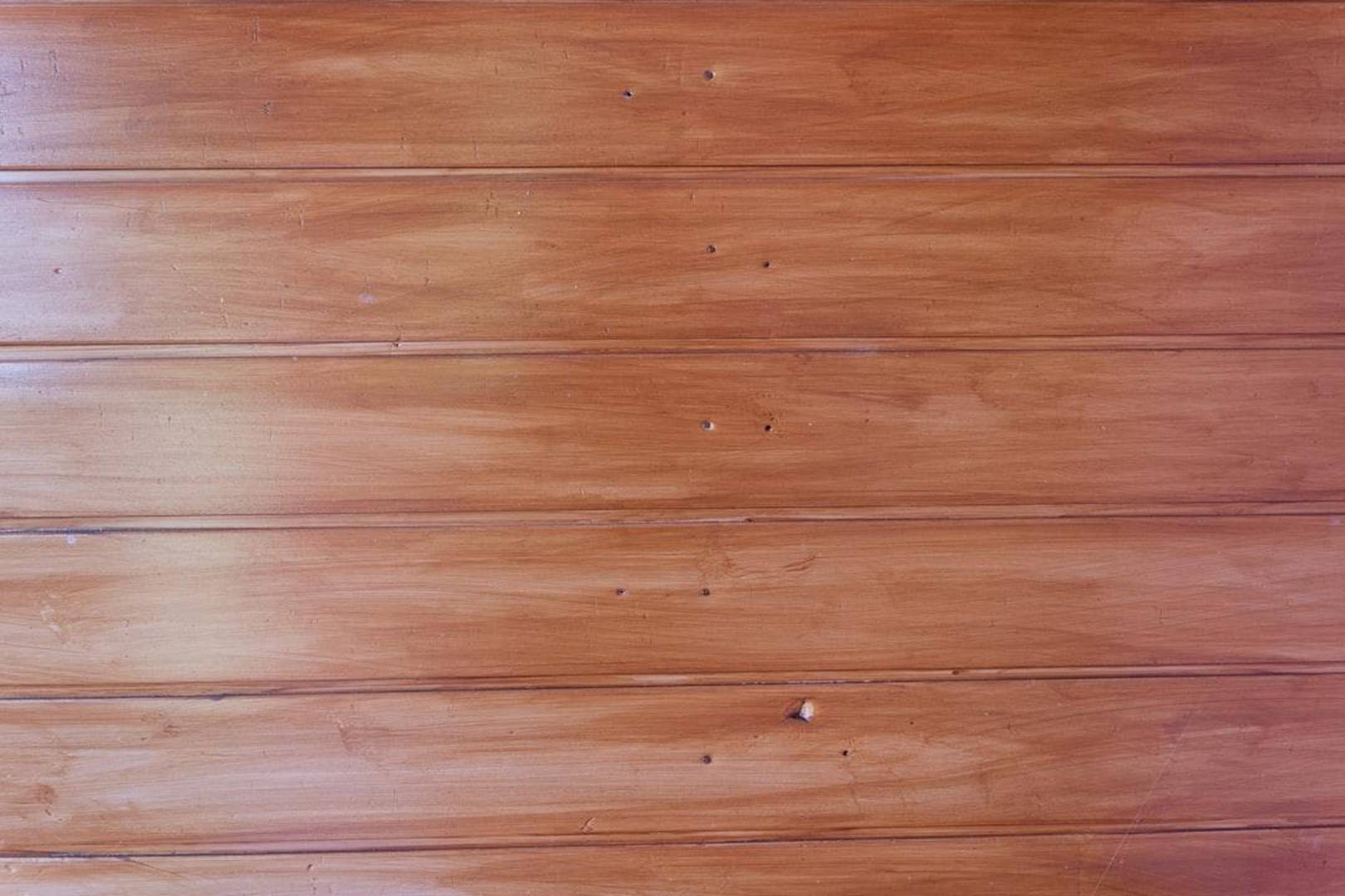 Professional wood floor finish application process